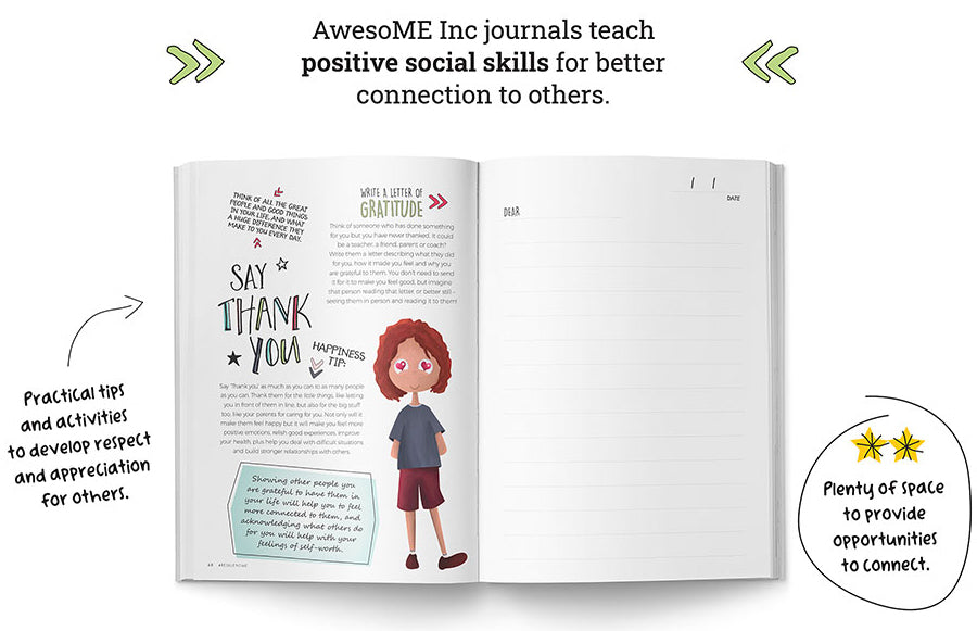 Resilient ME Gratitude Journal for Kids – Awesome Ends in ME (age 5-12)