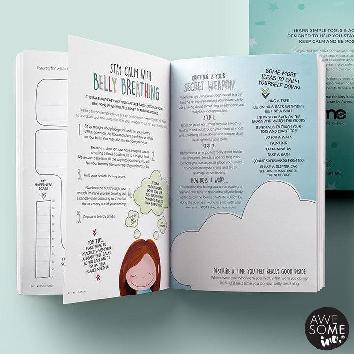 Resilient ME Gratitude Journal for Kids – Awesome Ends in ME (age 5-12)