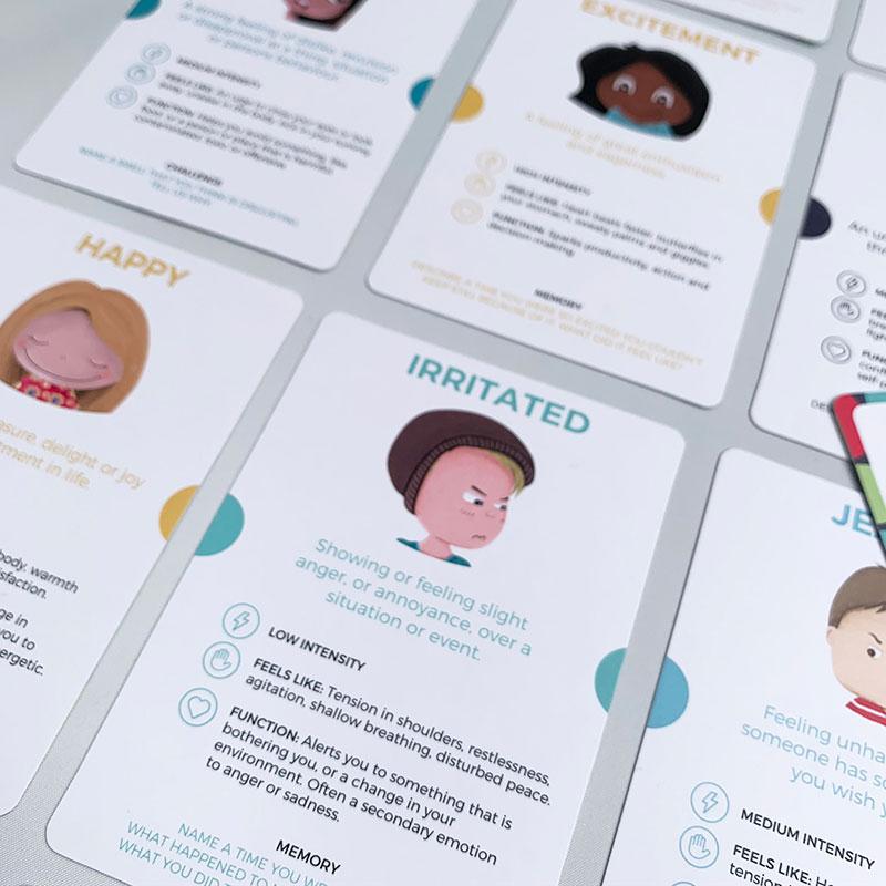Emotional Warriors Card Game (age 3+)