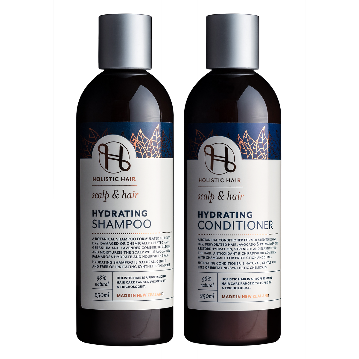 Hydrating Shampoo and Conditioner 250ml Set