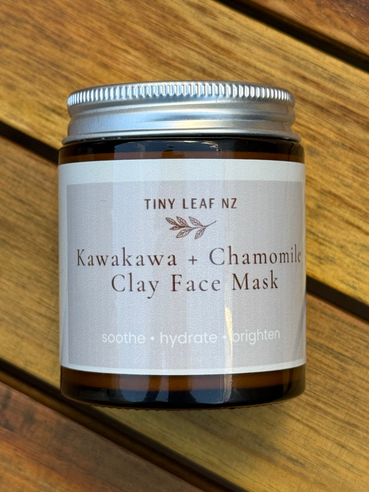 Kawakawa + Chamomile Clay Face Mask