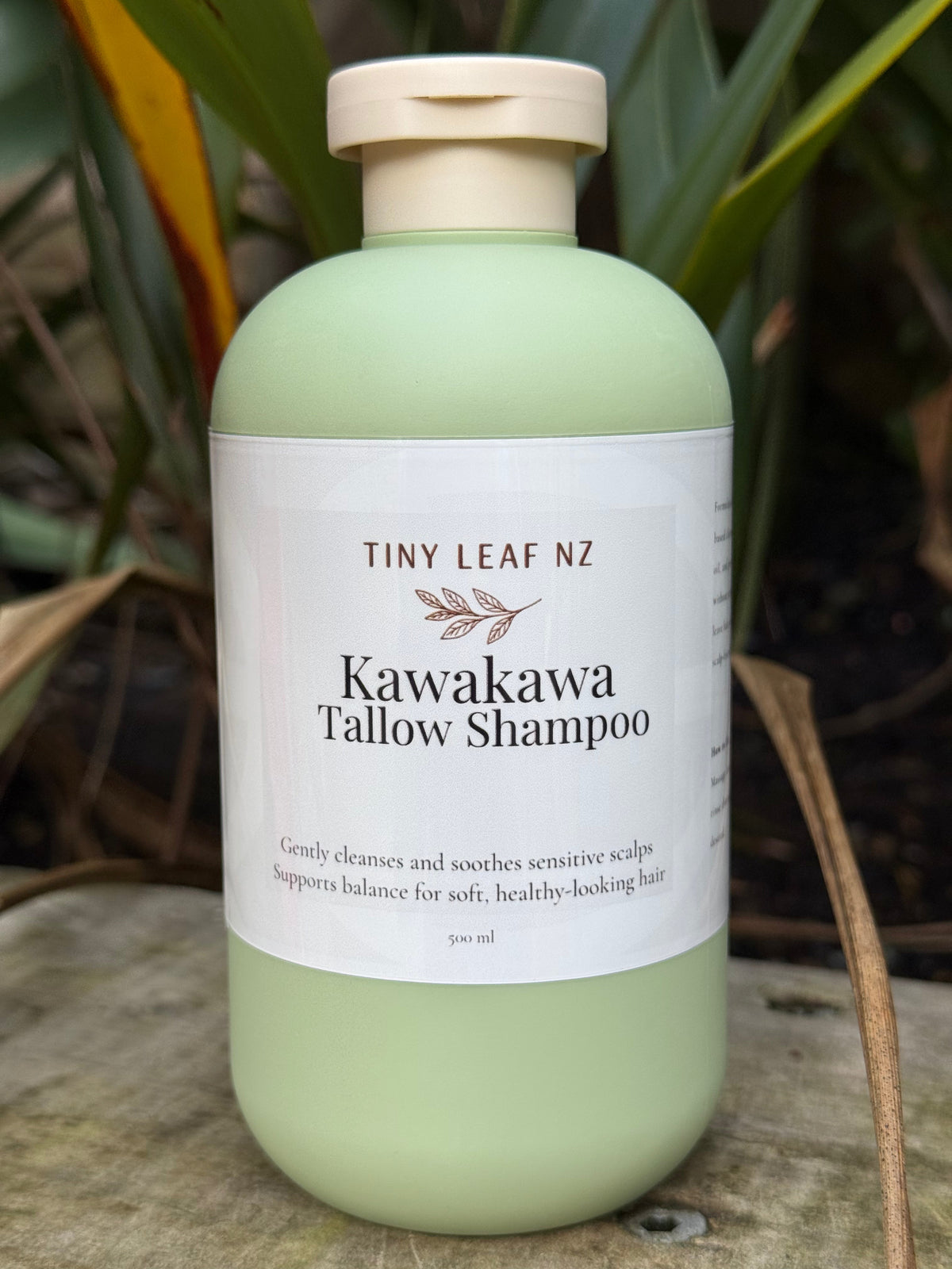 Kawakawa & Tallow Shampoo | Gentle Scalp & Hair Cleanser