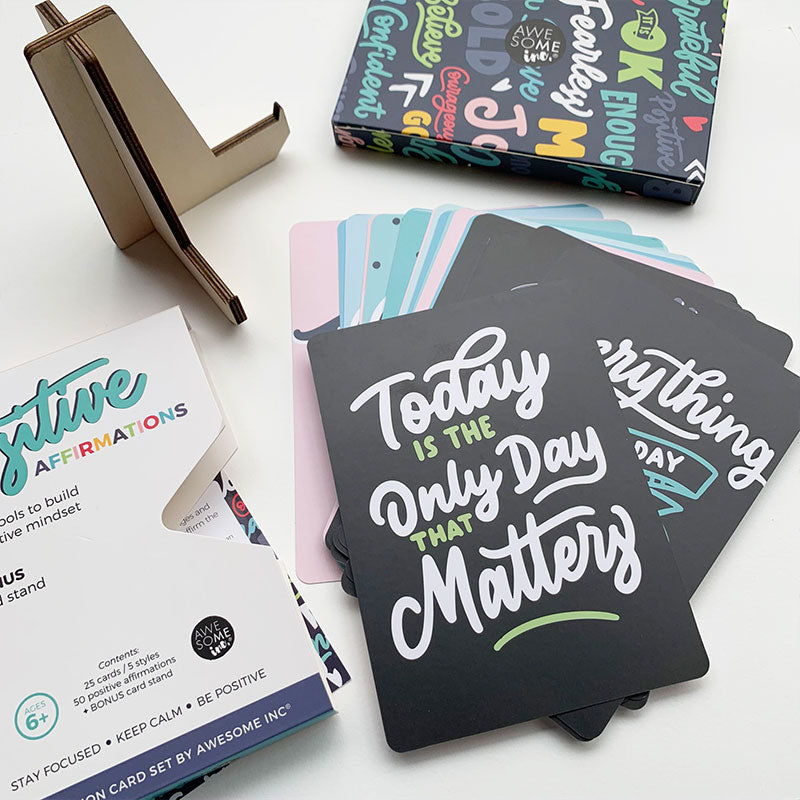 Positive Affirmation Card Set (age 6+)