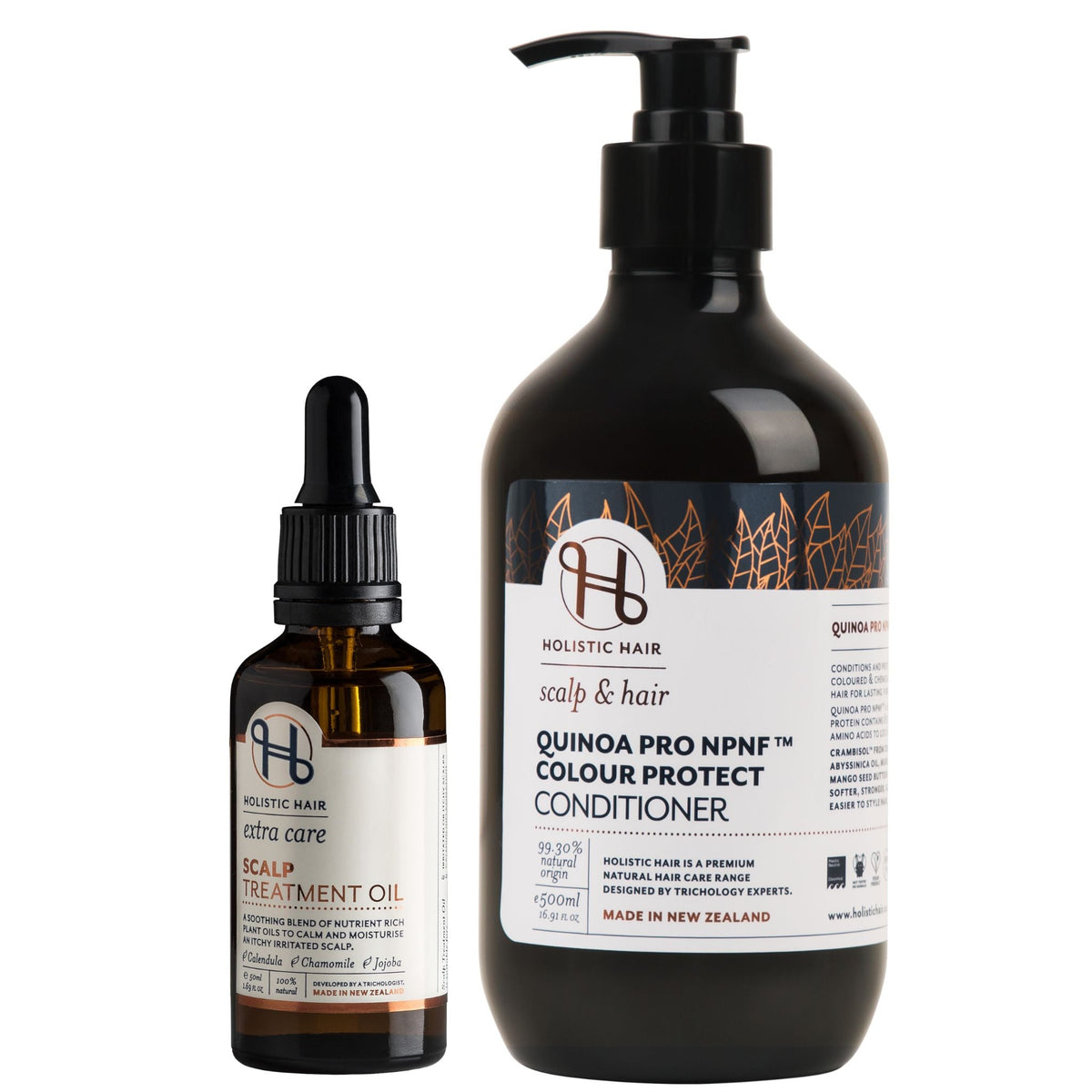 Deep Repair Treatment Duo – 500ml Colour Protect Conditioner + 50ml Scalp & Hair Oil