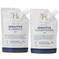 Sensitive Shampoo and Conditioner Refill Pouch Set 500ML